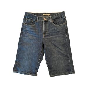 Levi’s Bermuda shorts. Size 27- dark wash.